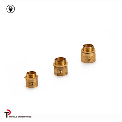 Conector de bronze da cor dourada folheado a níquel ou nenhum 38mm, um tamanho de 50 milímetros