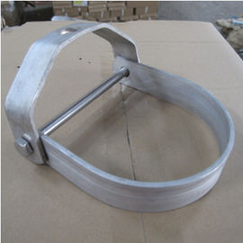 Gancho galvanizado resistente da braçadeira das braçadeiras de tubulação de aço com garantia longa dos anos