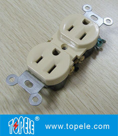Receptaculo único de plástico de qualidade residencial / Duplex Receptaculos GFCI Socket de parede