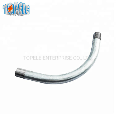 A canalização rígida 90 MERGULHO quente do cotovelo IEC61386 20mm-110mm do grau galvanizou