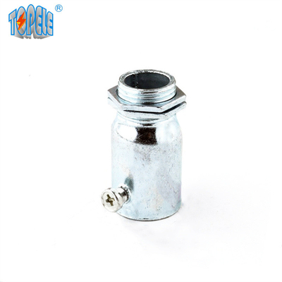 Terminal EMT Connector Eletro Galvanized do IEC 61386 Acero
