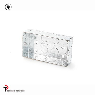 BS GI Electrical One Gang /Two Gang Switch And Socket Box/EXTENSIONS BOX, Electrical Boxes And Covers (Base de extensões, caixas e tampas elétricas)