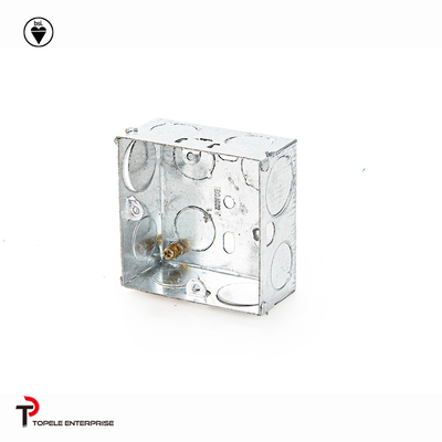 BS GI Electrical One Gang /Two Gang Switch And Socket Box/EXTENSIONS BOX, Electrical Boxes And Covers (Base de extensões, caixas e tampas elétricas)