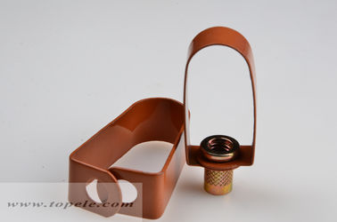 Clamps de tubos de aço revestidos com cobre e epoxi