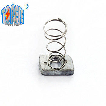 Aço pré-galvanizado M6 Long Spring Channel Nut