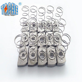 Aço pré-galvanizado M6 Long Spring Channel Nut