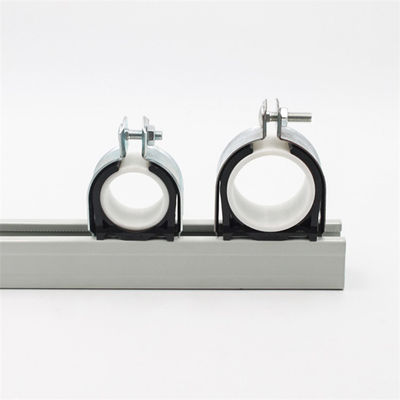 Clamps de tubos eletro galvanizados Unistrut Canal M6 X M10