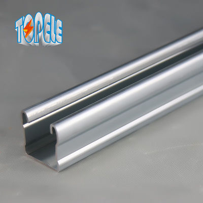 Sistema de suporte de canal com ranhuras de aço inoxidável de 41*21 mm