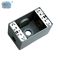 UL Listado 4x2 Alumínio One Gang Outlet Box resistente a intempéries cinza