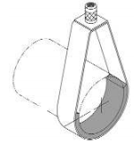 Gancho padrão do laço do giro do UL para a tubulação Clmap - aço galvanizado